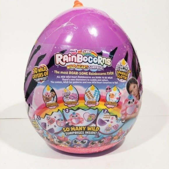 Rainbocorns by Zuru Blind Box Wild Heart Surprise Series 3 Plush Stuffed Animal - Picture 2 of 2